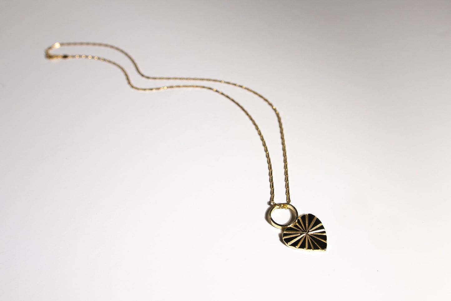 Heart filled with Rays Pendant