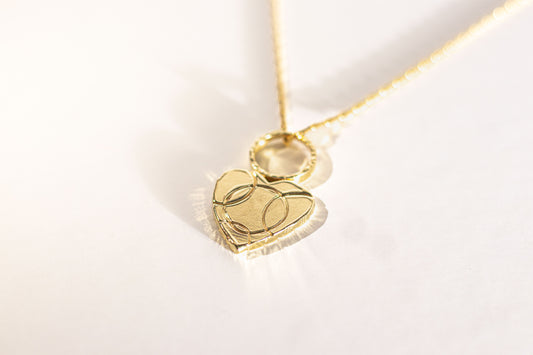 Heart filled with Rays Pendant