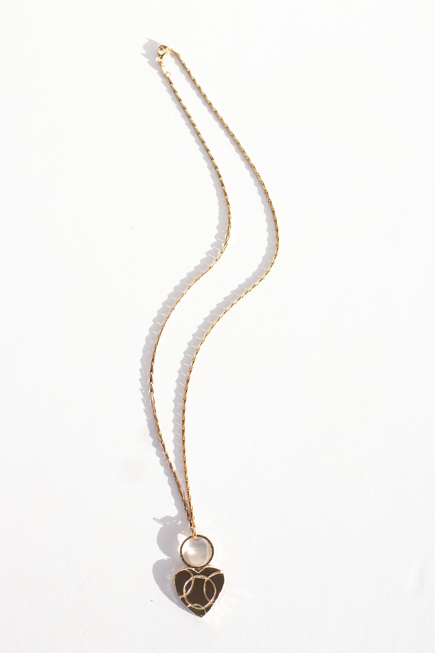 Heart filled with Rays Pendant
